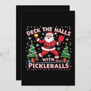 Deck The Halls With Pickleballs Save The Date