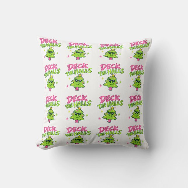 deck the hells cushion (Front)