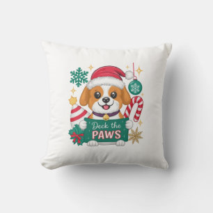 Deck The Paws Cushion