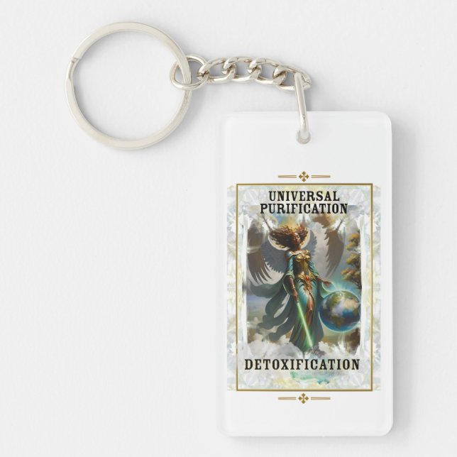 Deck Top Card Keychain (Front)