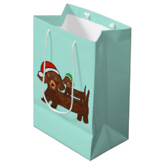 Decked out Dachshunds Gift Bags