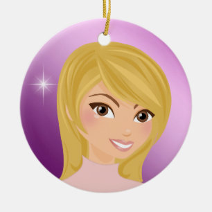 Decked Out Diva - SRF Ceramic Tree Decoration