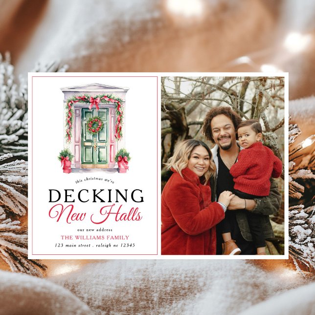 Decking New Halls Christmas Door Photo  Moving Announcement (Creator Uploaded)