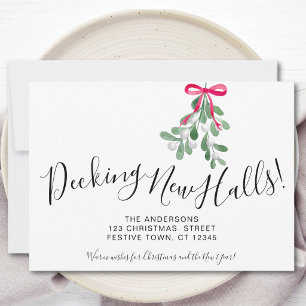 Decking New Halls Mistletoe Moving Announcement
