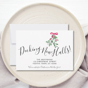 Decking New Halls Mistletoe Moving Announcement