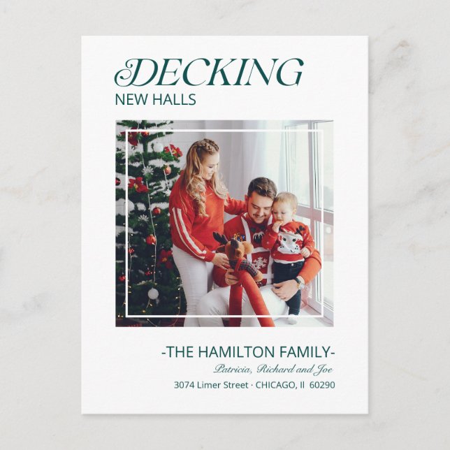 Decking New Halls  Moving Announcement Photo (Front)
