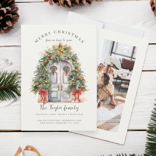 Decking New Halls New Home Christmas Holiday Card (Decking New Halls New Home Christmas Holiday Cards from Ricaso)