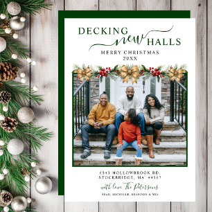 Decking New Halls Photo Christmas New Home Moving Announcement