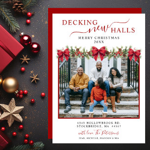 Decking New Halls Photo Christmas New Home Moving Announcement