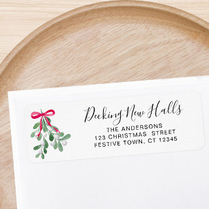Decking New Halls Return Address Label