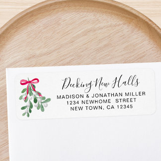 Decking New Halls Return Address Return Address Label