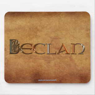 DECLAN Name-Branded Personalised Gift Mousepad