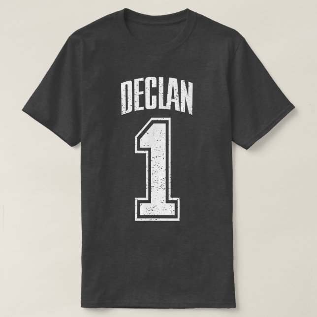 Declan Supporter Number 1 Greatest Fan T-Shirt (Design Front)