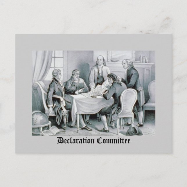 Declaration Committee Postcard (Front)