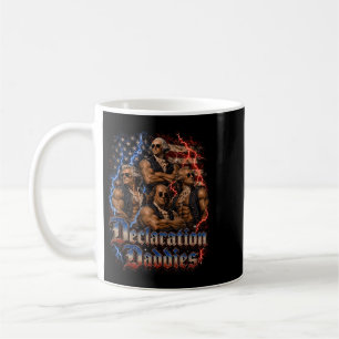 Declaration Daddies Funny Founding Fathers 4th Of Coffee Mug