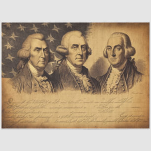 Declaration of Independance Tissue Paper