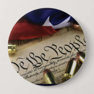 Declaration of Independence 10 Cm Round Badge