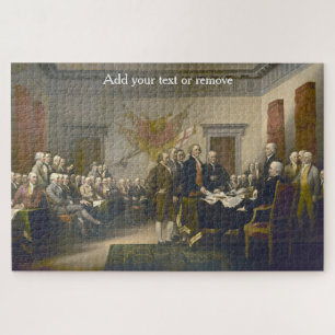 "Declaration of Independence" 1776, John Trumbull, Jigsaw Puzzle