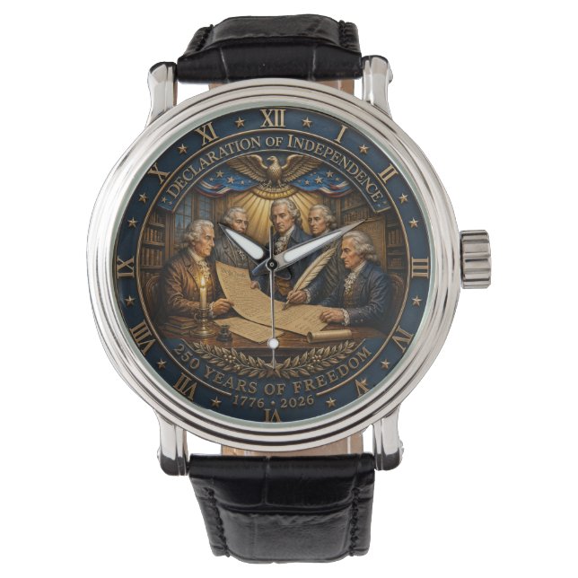 Declaration of Independence 250th Anniversary Watch (Front)