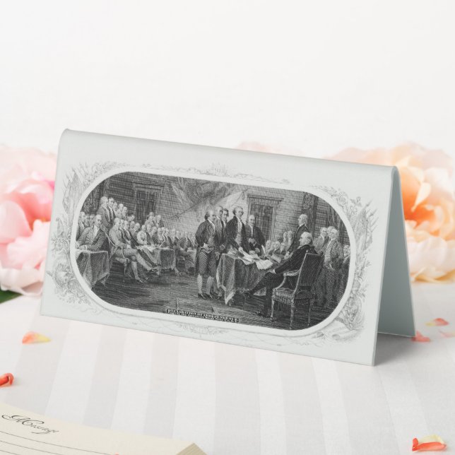 Declaration of Independence: $2 Bill, Etching (In SItu (Wedding))