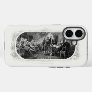 Declaration of Independence: $2 Bill, Etching iPhone 16 Case