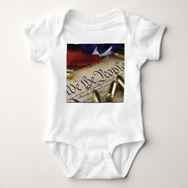 Declaration of Independence   Baby Bodysuit (Front)
