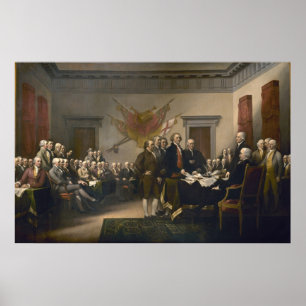 Declaration of Independence by John Trumbull Print