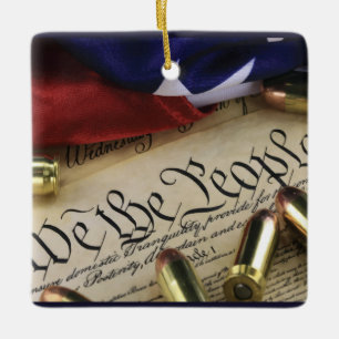 Declaration of Independence   Ceramic Ornament