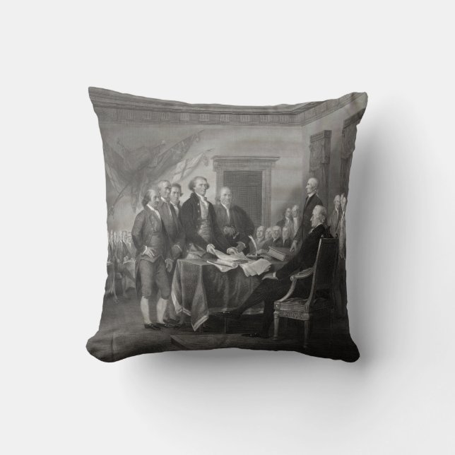 Declaration of Independence Cushion (Front)