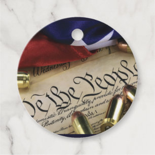Declaration of Independence Favour Tags