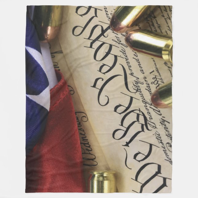 Declaration of Independence   Fleece Blanket (Front)