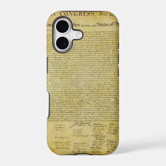 Declaration of Independence  iPhone 5 Case (Back)