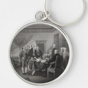 Declaration of Independence Key Ring