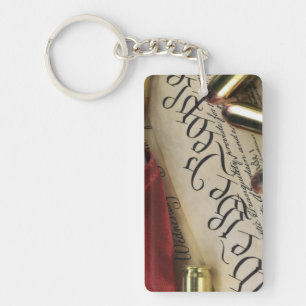 Declaration of Independence   Key Ring