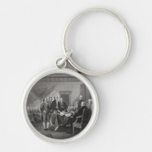 Declaration of Independence Key Ring