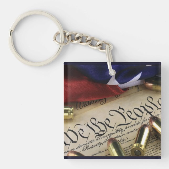 Declaration of Independence   Key Ring (Front)