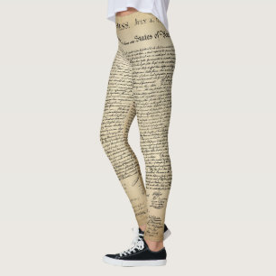 Declaration of Independence Leggings