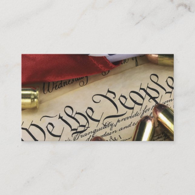 Declaration of Independence   Loyalty Card (Front)