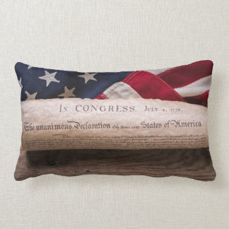 Declaration of Independence Lumbar Cushion