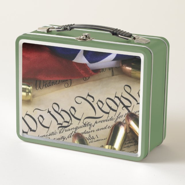 Declaration of Independence  Metal Lunch Box (Front)