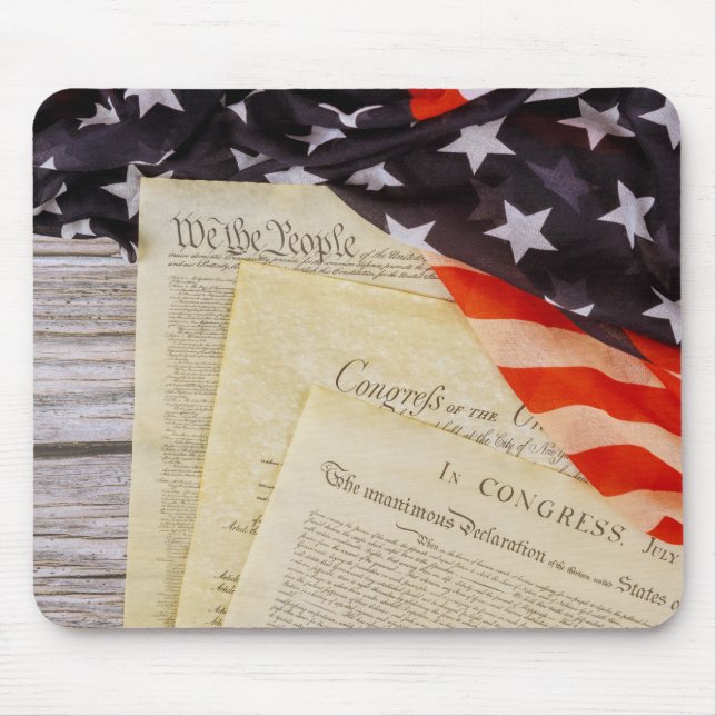 Declaration of Independence Mouse Pad (Front)