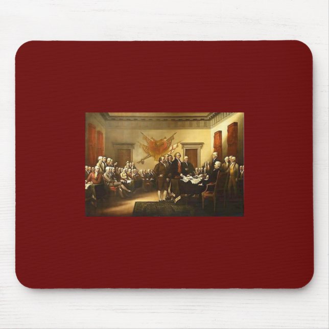 Declaration of Independence Mouse Pad (Front)
