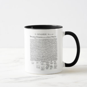 Declaration of Independence Mug