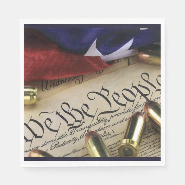 Declaration of Independence   Napkin (Front)