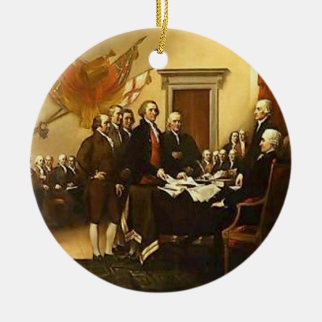 Declaration of Independence Ornament (Front)
