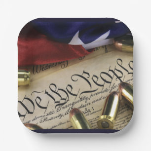 Declaration of Independence Paper Plate