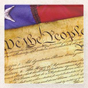 Declaration of Independence Patriotic Coasters