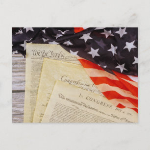 Declaration of Independence Postcard