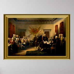 Declaration of Independence Poster