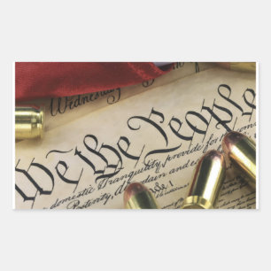 Declaration of Independence   Rectangular Sticker